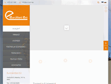 Tablet Screenshot of eurovent.ee